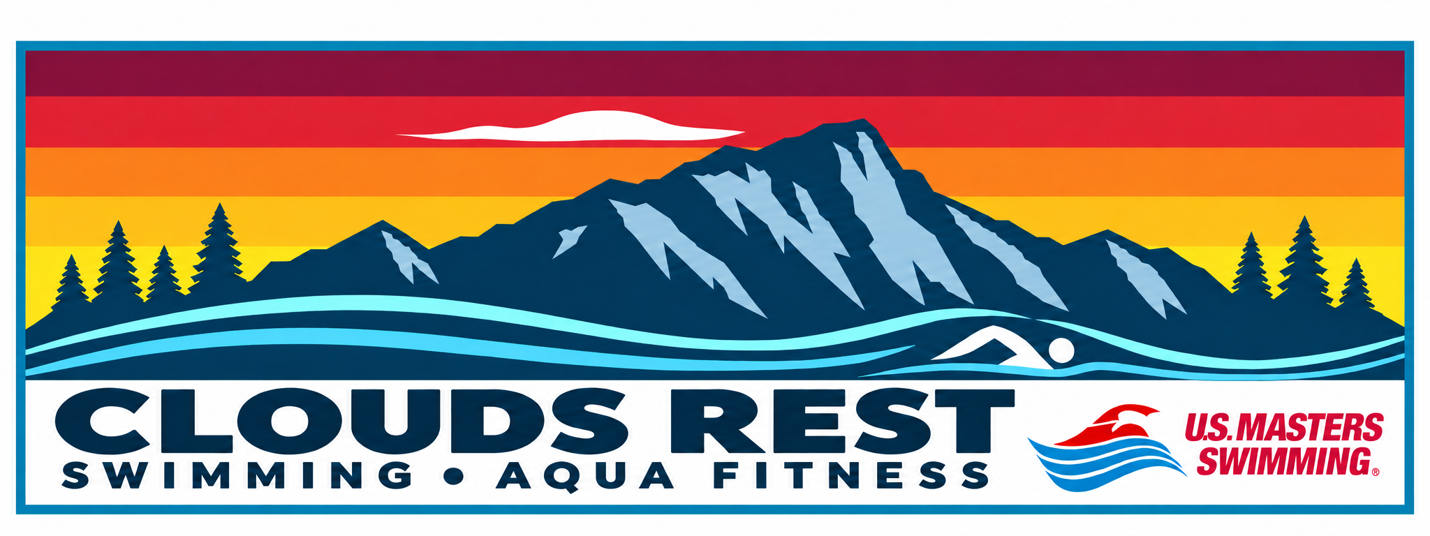 Clouds Rest Swimming and Aqua Fitness logo